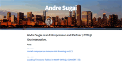 Desktop Screenshot of andresugai.com